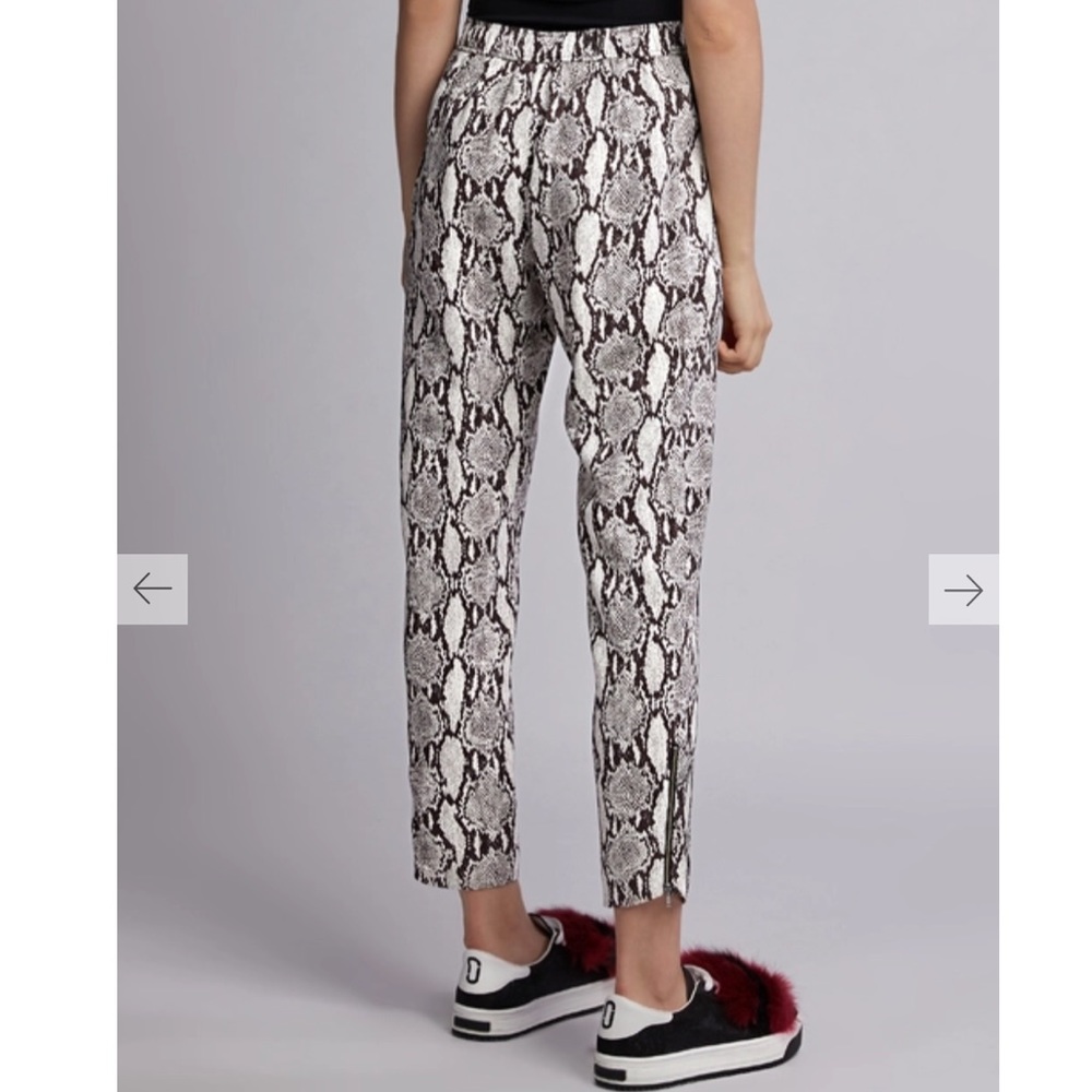 Nwot A.L.C Elijah Python Print Pants - image 3